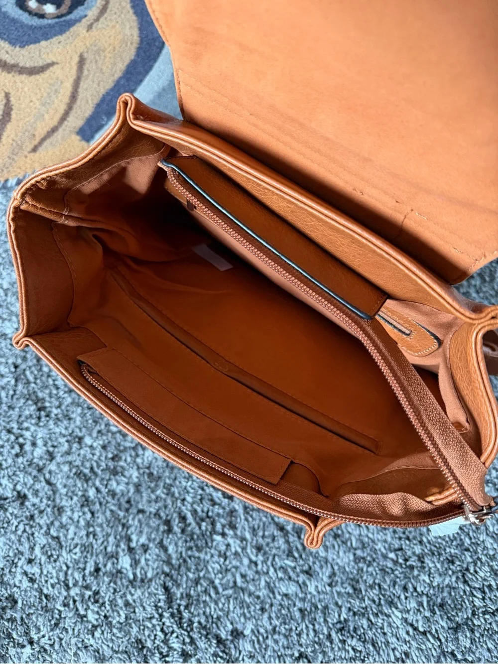 Metro Muse Vegan Leather Brown Women’s Backpack - Modern Convertible Bag
